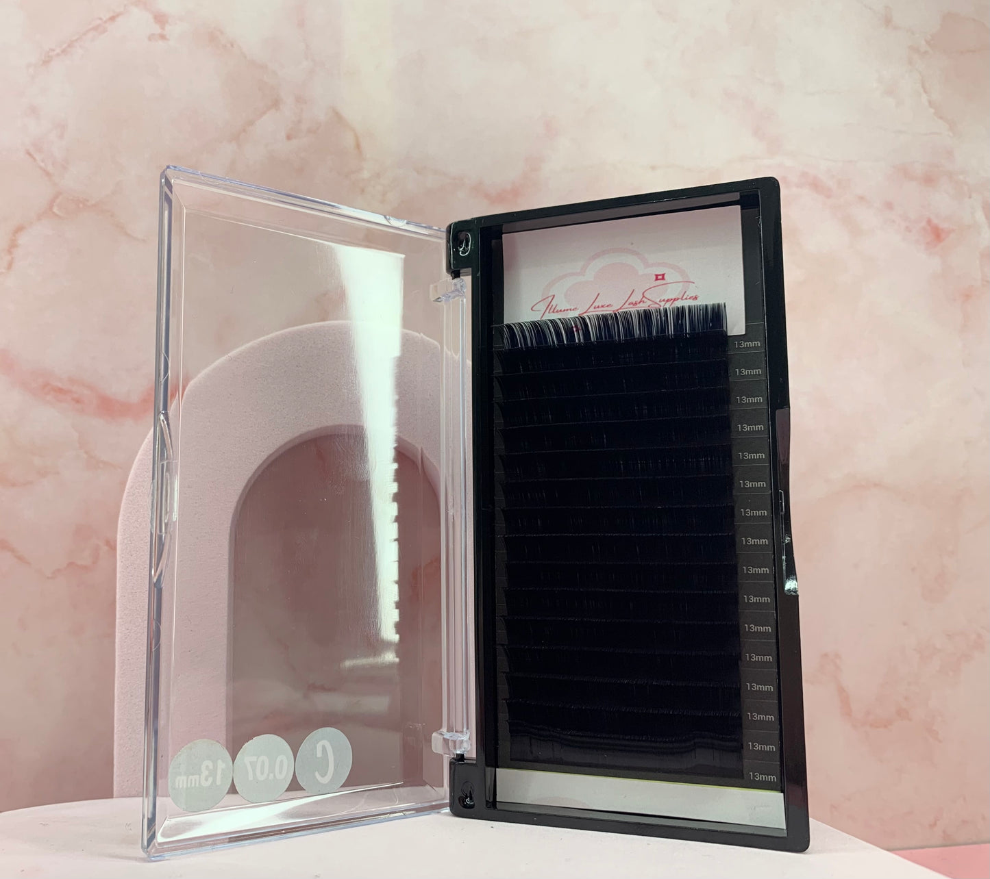 C Curl Single Size Trays - Silk