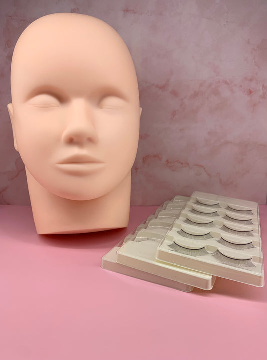 Training mannequin head