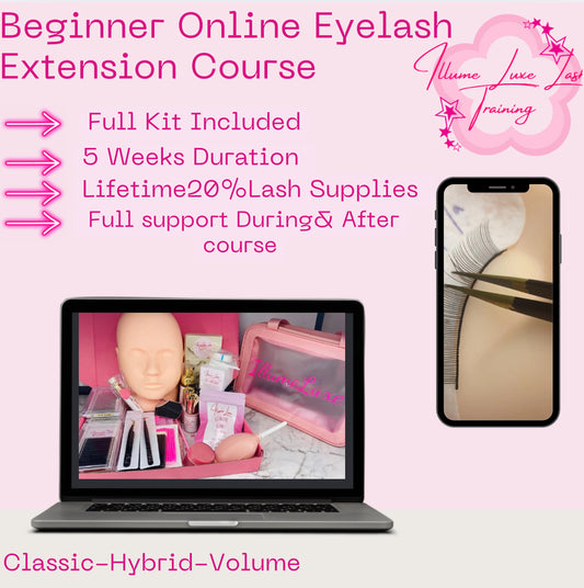 IllumeLuxe Lash Extension Training - Classic, Hybrid & Pre-Made Volumes